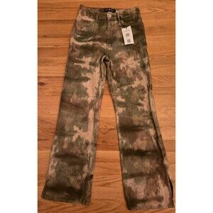 NWT Piral Tie-Dye Style Camo Straight Leg Jeans with Tag, Size M